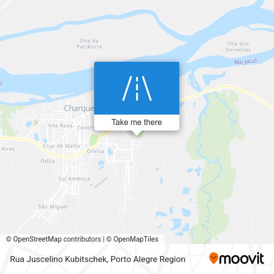 Rua Juscelino Kubitschek map