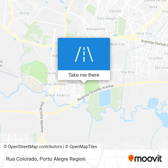 Rua Colorado map