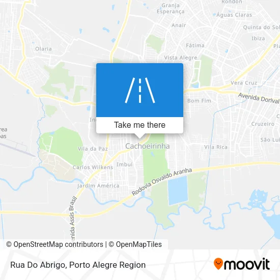 Rua Do Abrigo map