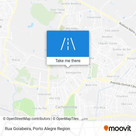 Rua Goiabeira map