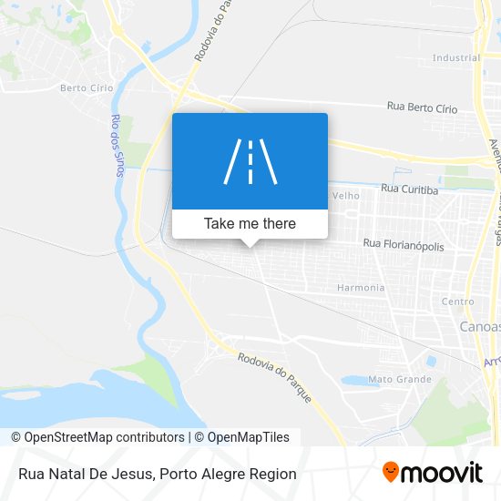 Rua Natal De Jesus map