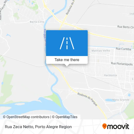 Rua Zeca Netto map