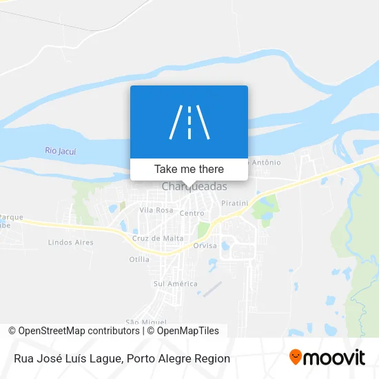 Rua José Luís Lague map