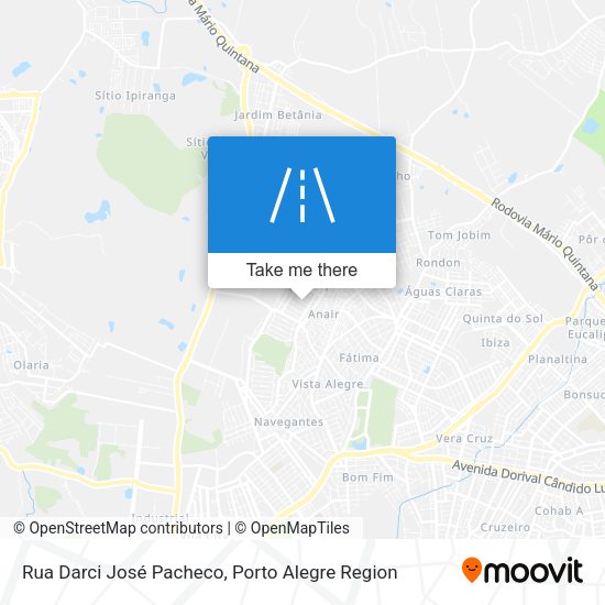 Rua Darci José Pacheco map