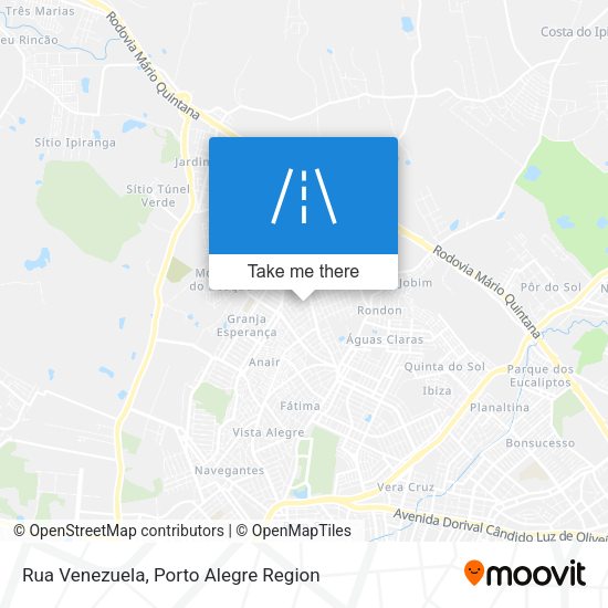 Rua Venezuela map