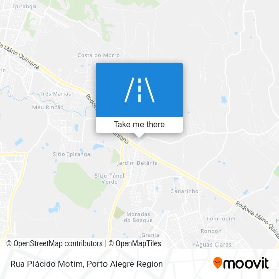 Rua Plácido Motim map