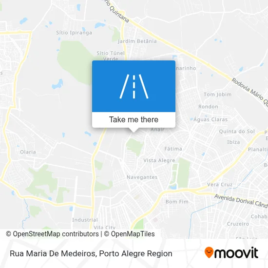 Rua Maria De Medeiros map