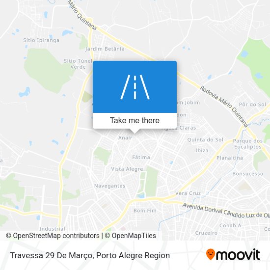 Travessa 29 De Março map