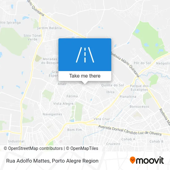 Rua Adolfo Mattes map