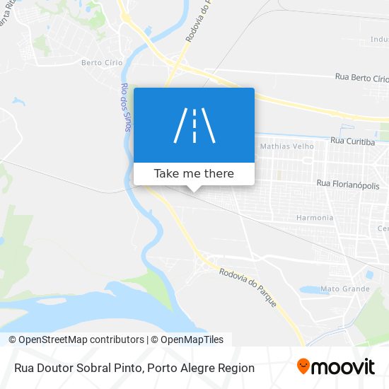 Rua Doutor Sobral Pinto map