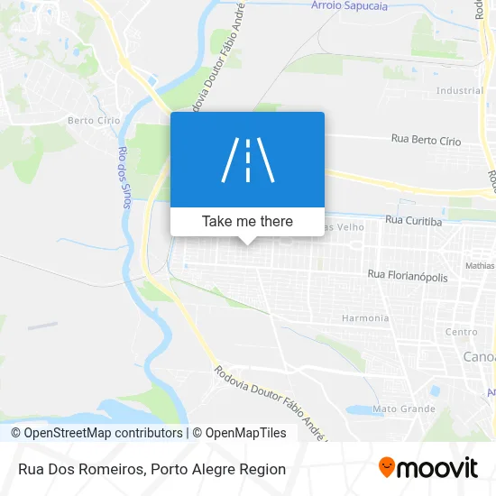 Rua Dos Romeiros map