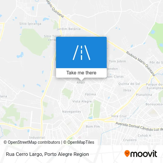 Rua Cerro Largo map