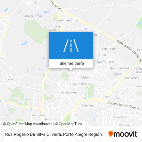 Rua Rogério Da Silva Oliveira map
