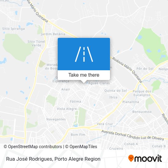 Rua José Rodrigues map