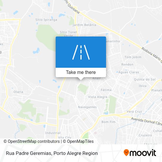 Rua Padre Geremias map