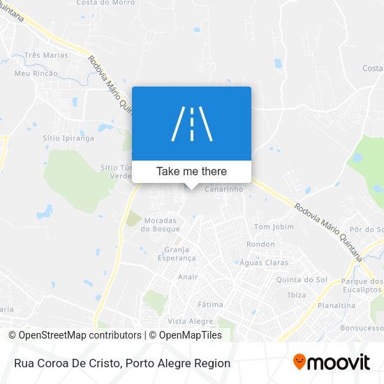 Rua Coroa De Cristo map