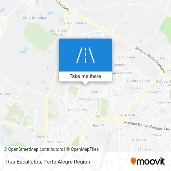 Rua Eucaliptos map
