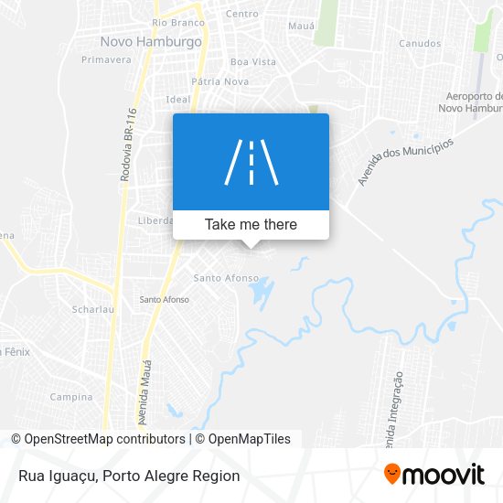 Rua Iguaçu map