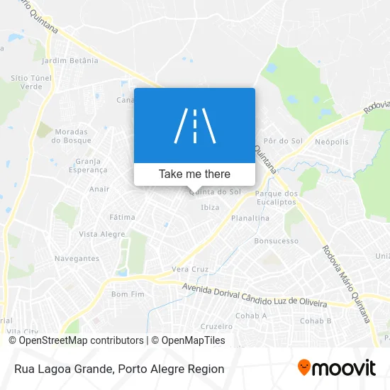Rua Lagoa Grande map