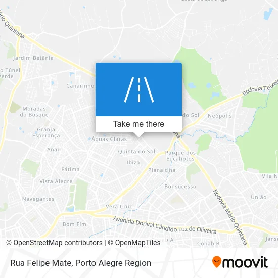 Rua Felipe Mate map