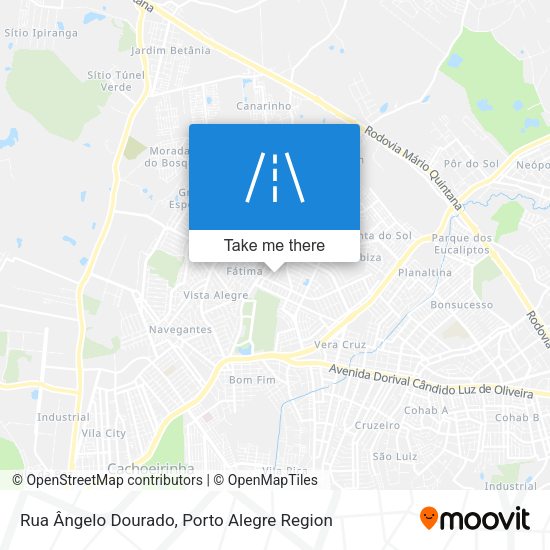Rua Ângelo Dourado map