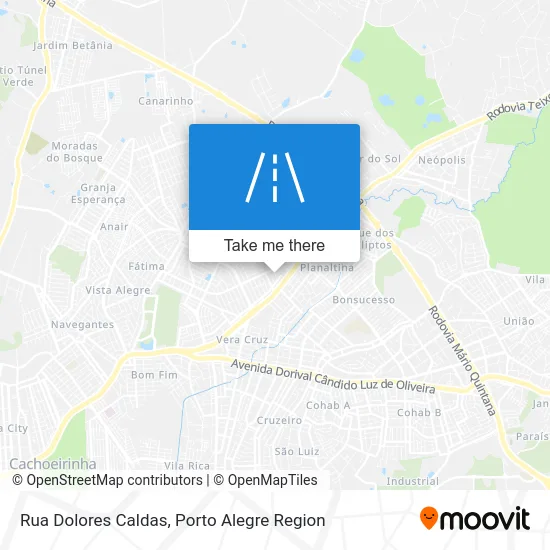 Rua Dolores Caldas map