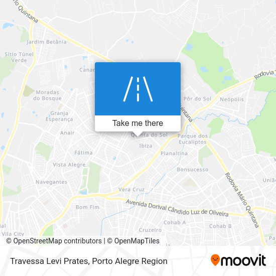 Travessa Levi Prates map