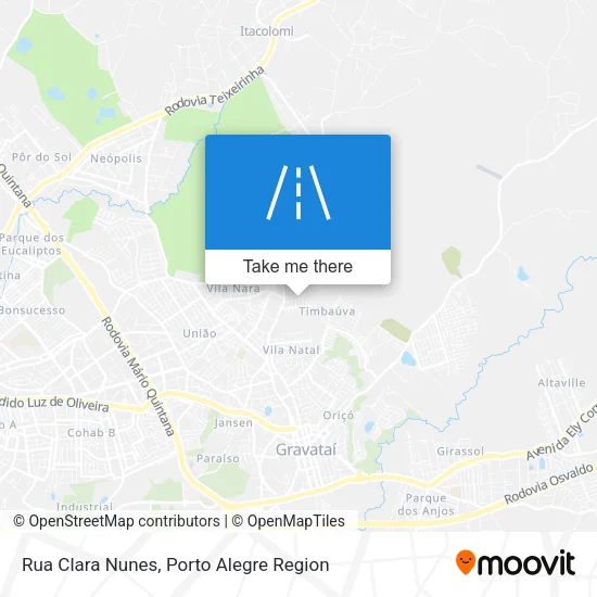 Rua Clara Nunes map