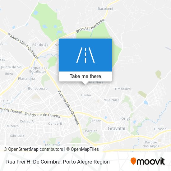 Rua Frei H. De Coimbra map
