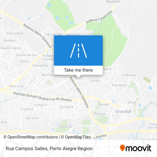 Rua Campos Salles map