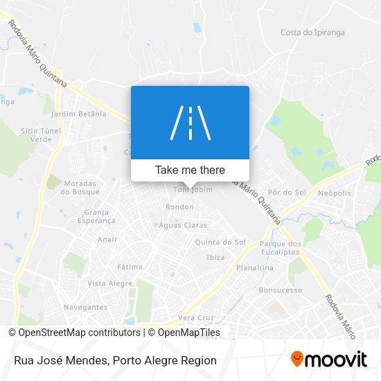 Rua José Mendes map