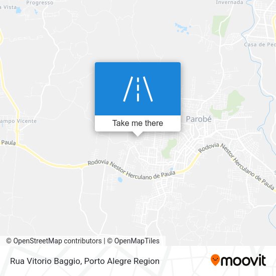 Rua Vitorio Baggio map