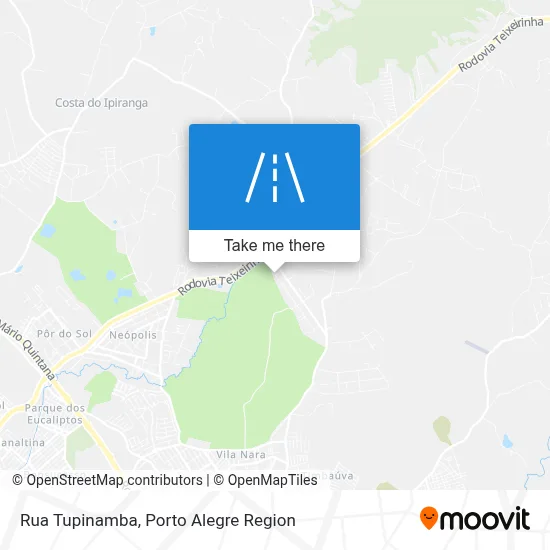 Rua Tupinamba map