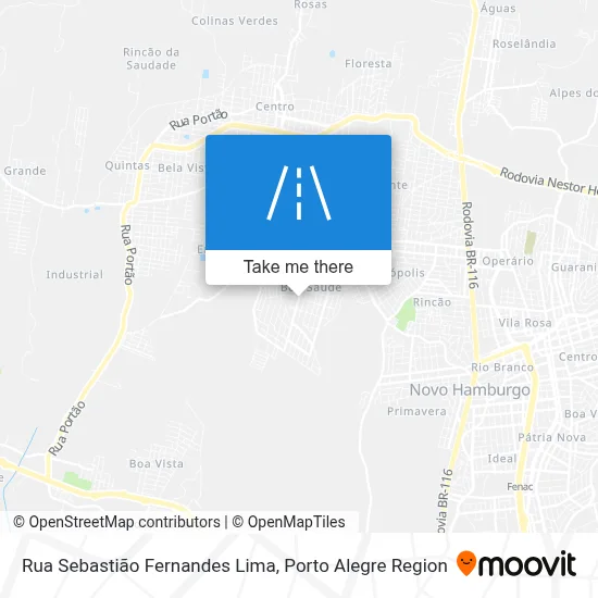Rua Sebastião Fernandes Lima map