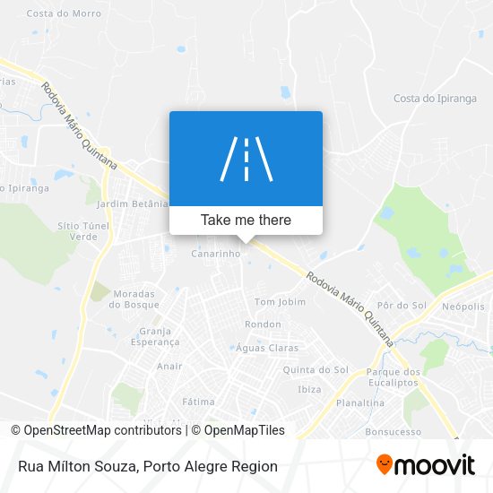 Rua Mílton Souza map
