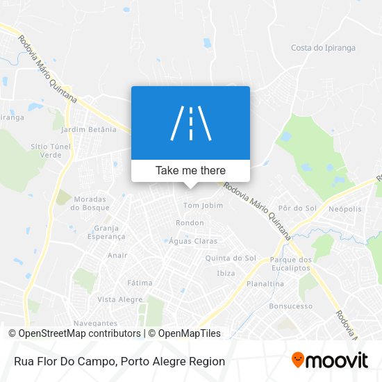 Rua Flor Do Campo map