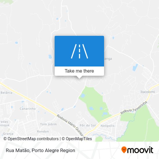 Rua Matão map