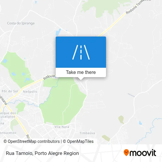 Rua Tamoio map