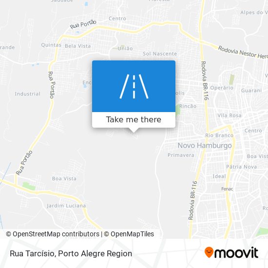 Rua Tarcísio map