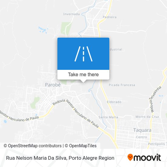 Rua Nelson Maria Da Silva map