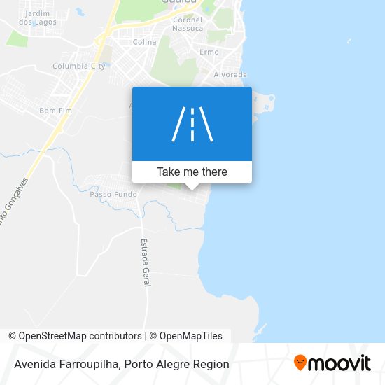 Avenida Farroupilha map