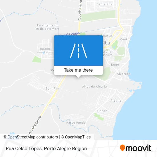 Rua Celso Lopes map