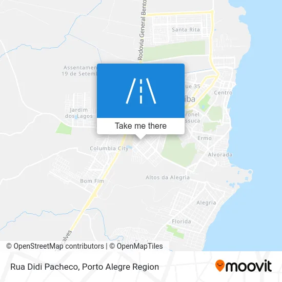 Rua Didi Pacheco map