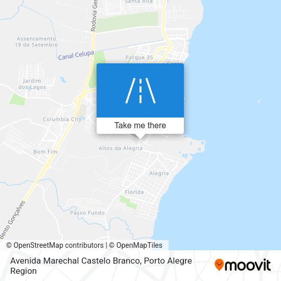 Avenida Marechal Castelo Branco map