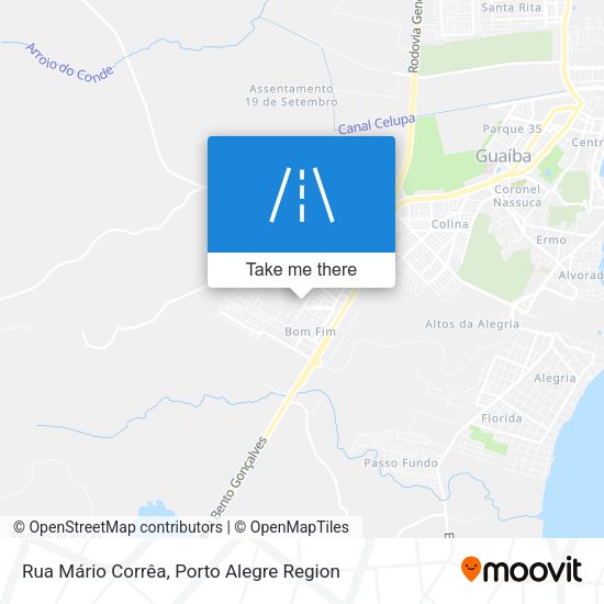 Rua Mário Corrêa map