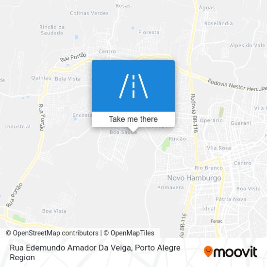 Rua Edemundo Amador Da Veiga map