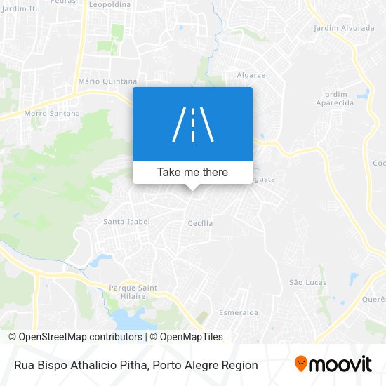 Rua Bispo Athalicio Pitha map