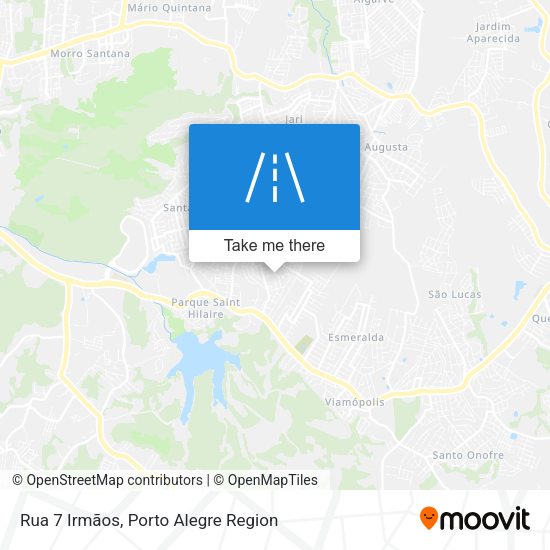 Rua 7 Irmãos map