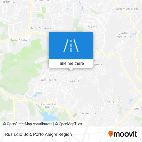 Rua Edio Boit map