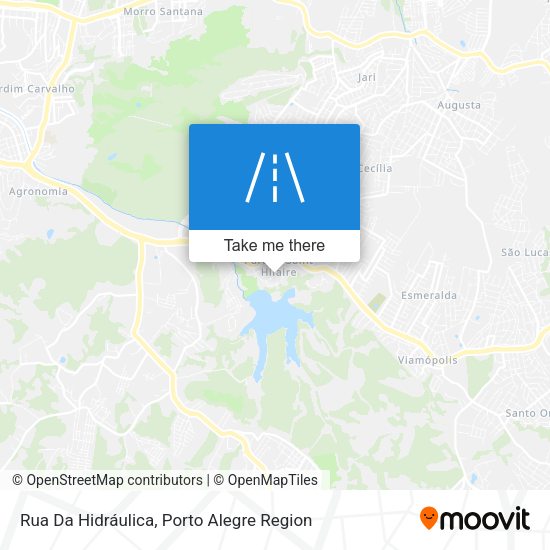 Rua Da Hidráulica map